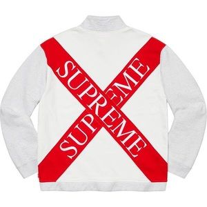 Supreme Cross Half Zip Sweatshirt